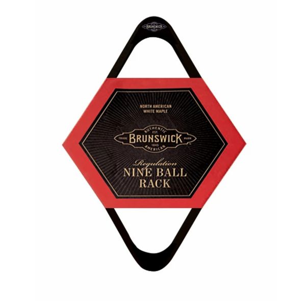 Triangel Brunswick 9-Ball Rhombus schwarz für POOL - Kugeln. 57,2 mm - Preisgünstig kaufen bei Gebr. R.+W. Baldinger AG - www.dart-billard.ch