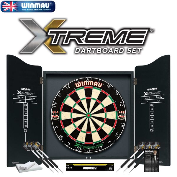 Winmau Dartboard Set „XTREME“ inklusive Cabinet - Preiswert kaufen bei Gebr. R.+W. Baldinger AG - www.dart-billard.ch