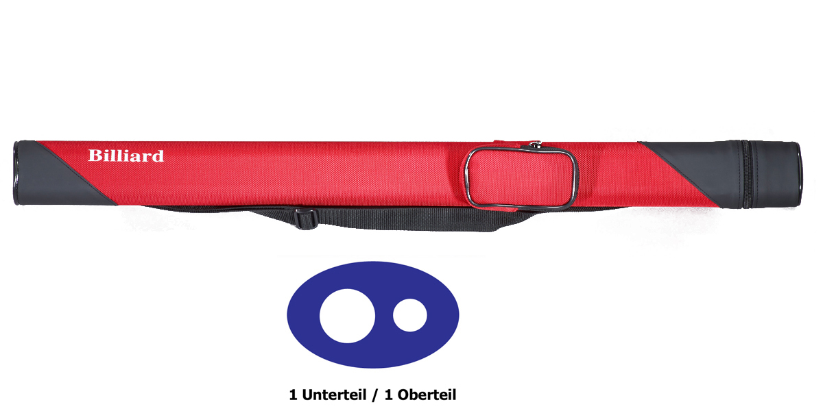Queue-Tasche LAPERTI f/ür 1 Unterteil //1 Oberteil Farbe ROT